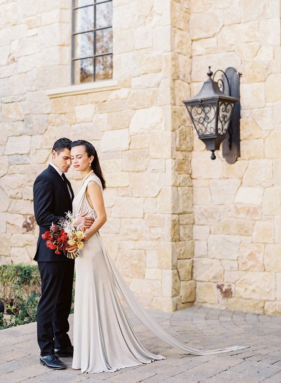 Elegant Valentine's Day wedding ideas at Malibu Rocky Oaks Estate