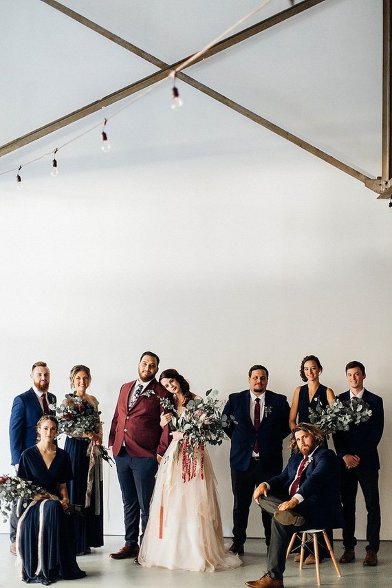 DIY warehouse wedding at Six Hundred King in Jacksonville Inspiration