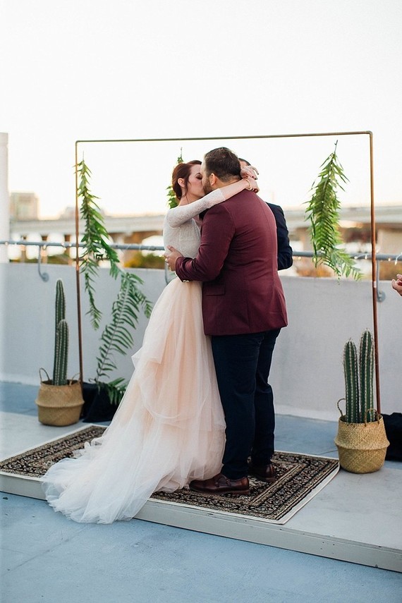 DIY warehouse wedding at Six Hundred King in Jacksonville