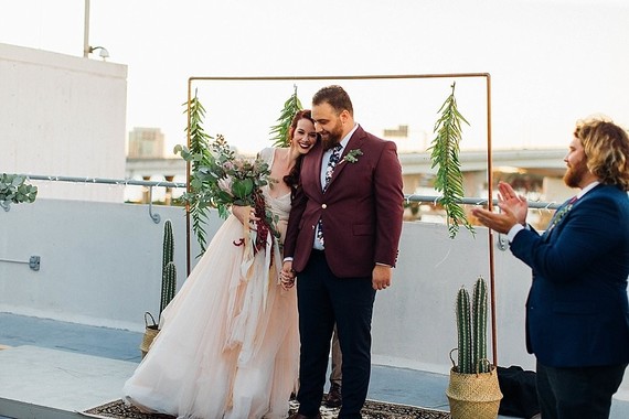 DIY warehouse wedding at Six Hundred King in Jacksonville