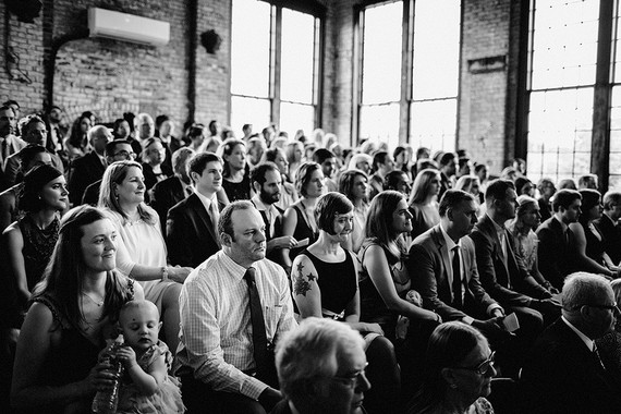 Romantic, industrial, floral wedding at Basilica Hudson in the Hudson Valley