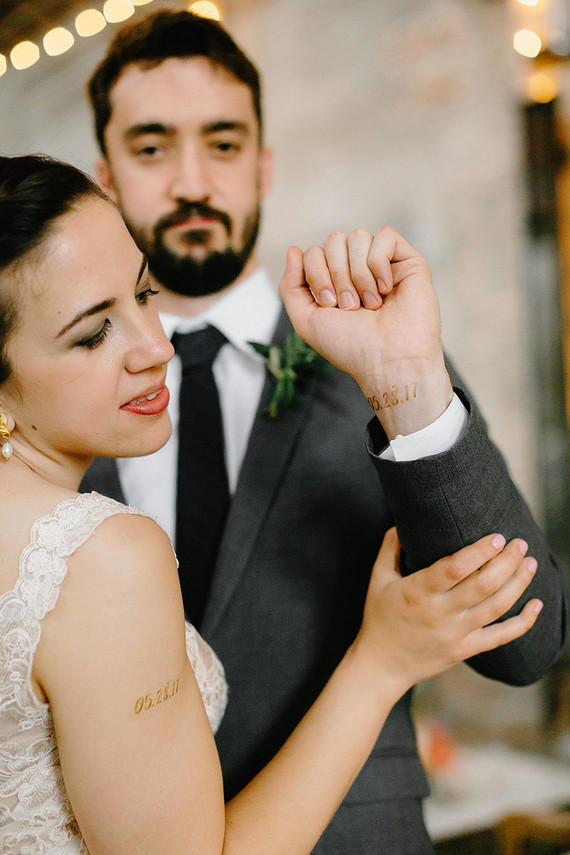 Romantic, industrial, floral wedding at Basilica Hudson in the Hudson Valley