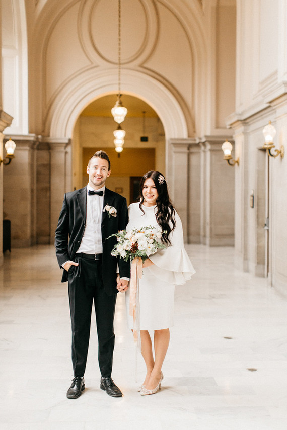San Francisco City Hall elopement Inspiration