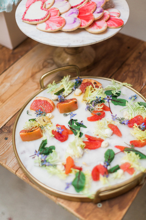 Bright fun Valentine's Brunch Inspiration