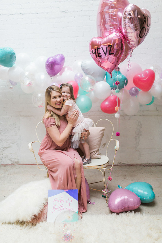 Bright fun Valentine's Brunch