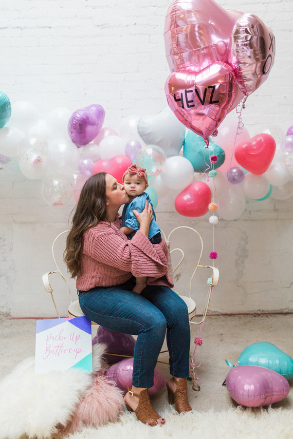 Bright fun Valentine's Brunch