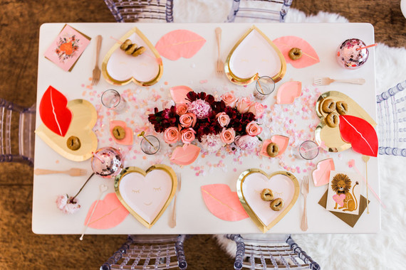 Galentine's party for little girls