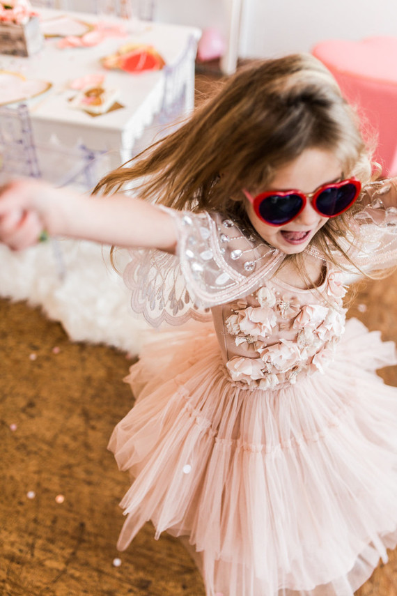 Galentine's party for little girls