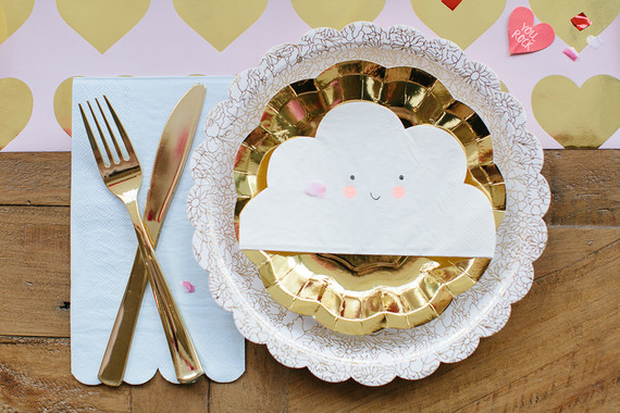 Cloud Nine party ideas for Valentine's Day Inspiration