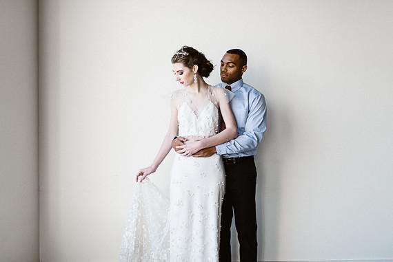 Moody mauve Valentine's Day and winter wedding ideas