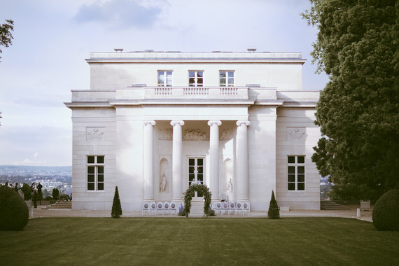 Fashionable Paris wedding