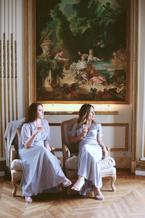 Fashionable Paris wedding