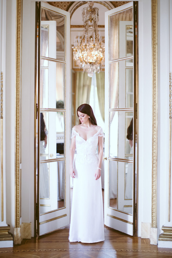Fashionable Paris wedding