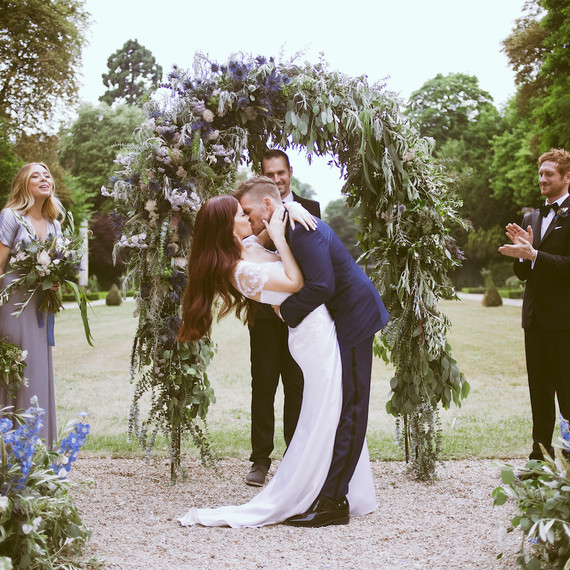 Fashionable Paris wedding