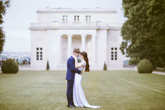 Fashionable Paris wedding