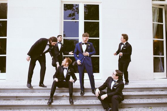 Fashionable Paris wedding