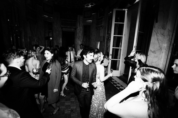 Fashionable Paris wedding