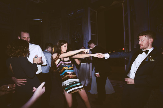 Fashionable Paris wedding