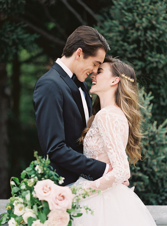 Elegant spring wedding ideas at Graydon Hall in Toronto