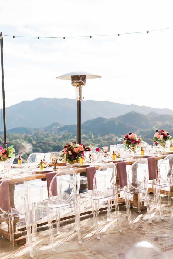 Romantic bright California wedding at Malibu Rocky Oaks Inspiration