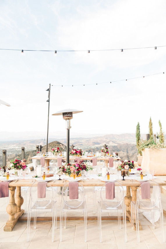 Romantic bright California wedding at Malibu Rocky Oaks Inspiration