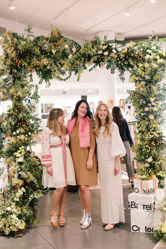 Crate and Barrel Private Wedding Registry Event