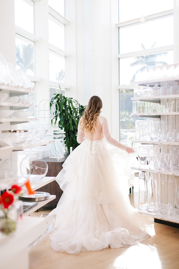 Crate and Barrel Private Wedding Registry Event