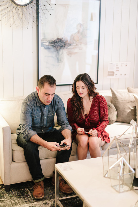 Crate and Barrel Private Wedding Registry Event