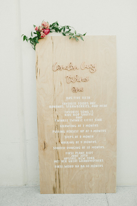 Ombre pink birthday party