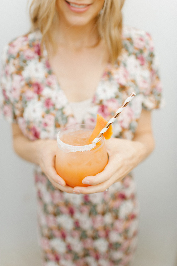 Ombre pink first birthday party Inspiration