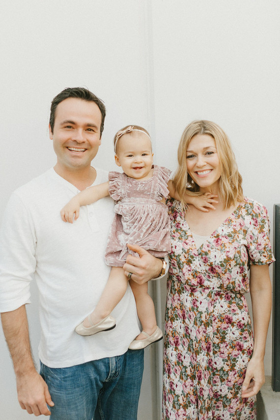 Ombre pink first birthday party