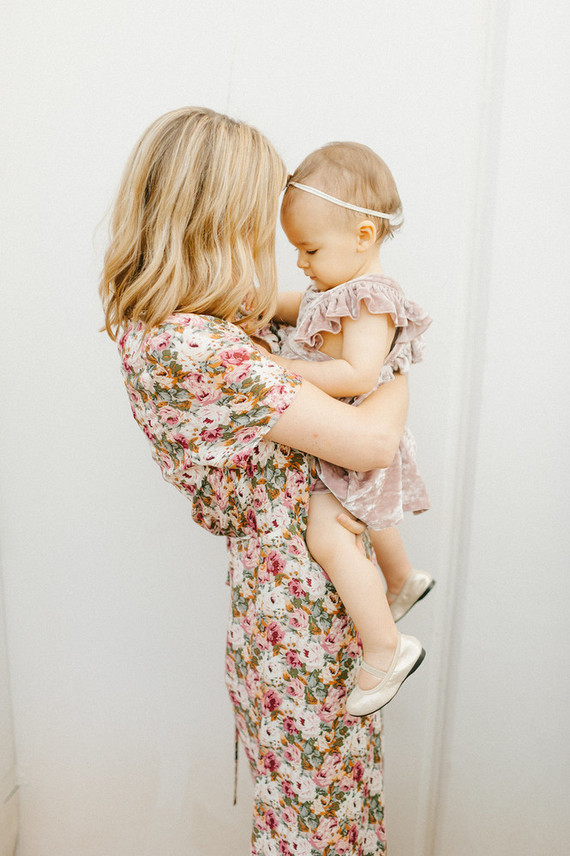 Ombre pink first birthday party