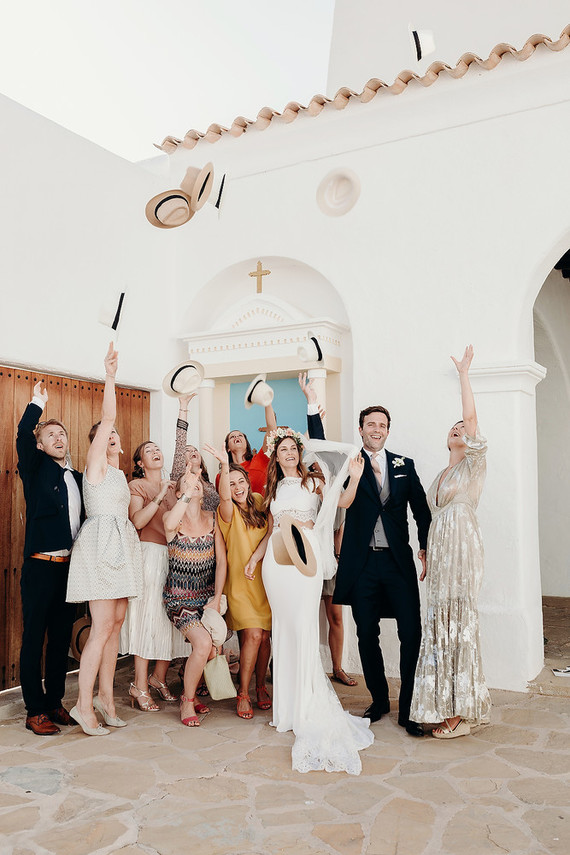 Chic summer destination wedding in Ibiza