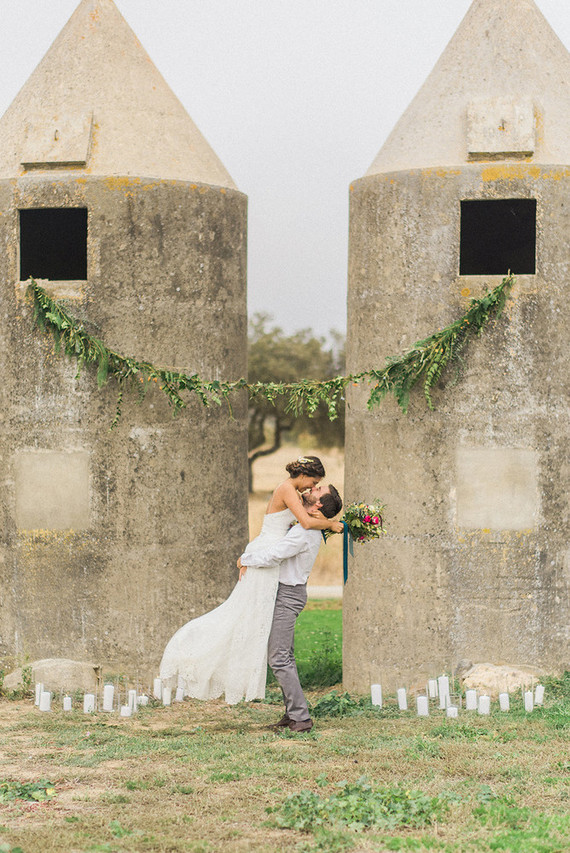 Elopement in an ancient farming village in Portugal