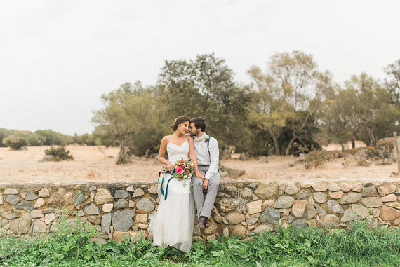Elopement in an ancient farming village in Portugal