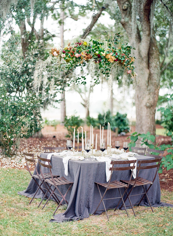 Bold, elegant Charleston wedding inspiration Inspiration