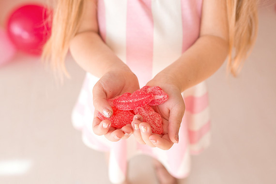 Pink and red floral Valentine's Day party