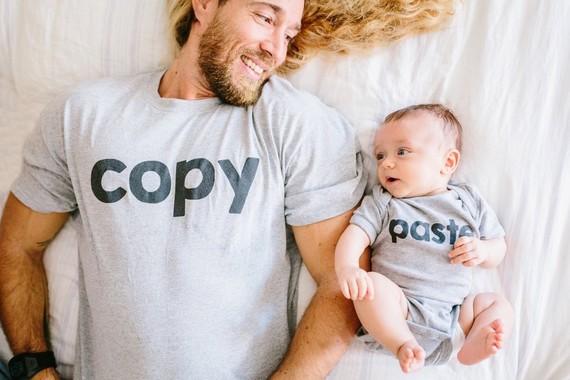 Father son newborn photos Inspiration