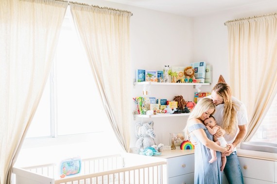 surf inspired nursery and newborn photos