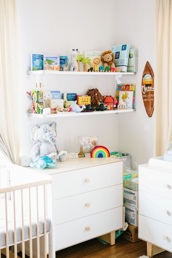 surf inspired nursery and newborn photos