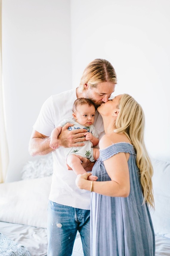 surf inspired nursery and newborn photos