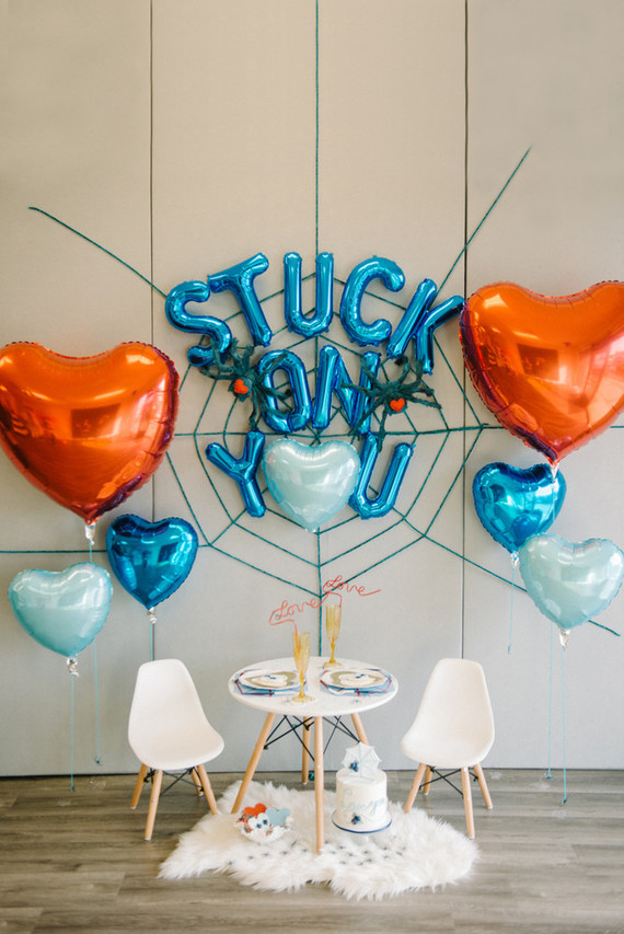 Spider Man valentine's day party ideas