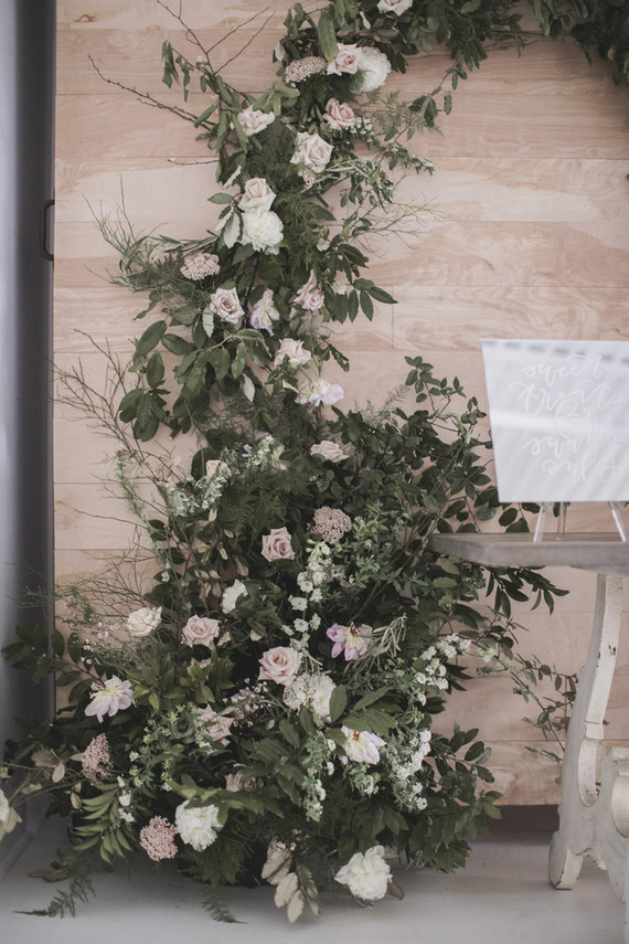 Floral Swan Lake ballet themed second birthday party