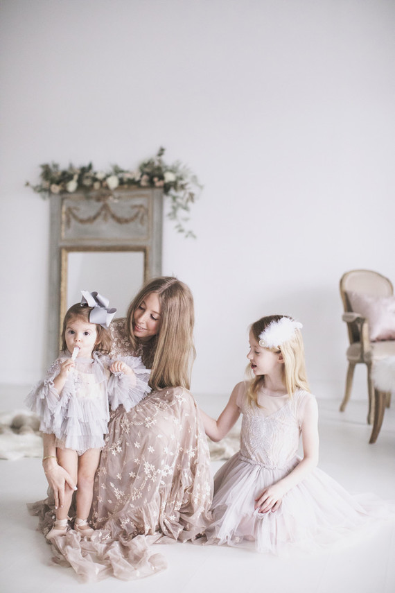 Floral Swan Lake ballet themed second birthday party