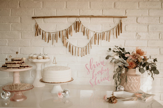 Boho princess tea party 4th birthday