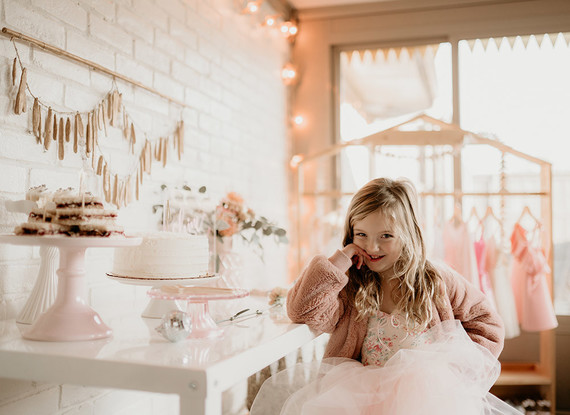 Boho princess tea party 4th birthday