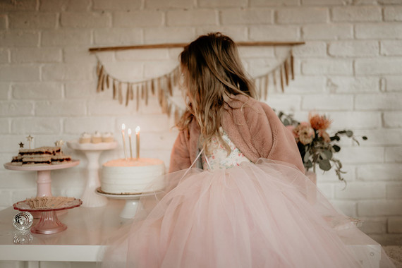 Boho princess tea party 4th birthday