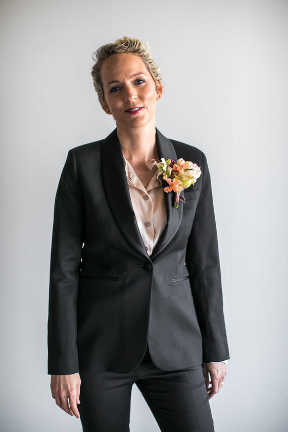Female tuxedo