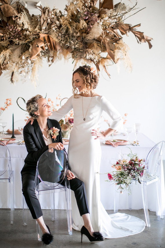 Modern wedding inspiration Inspiration