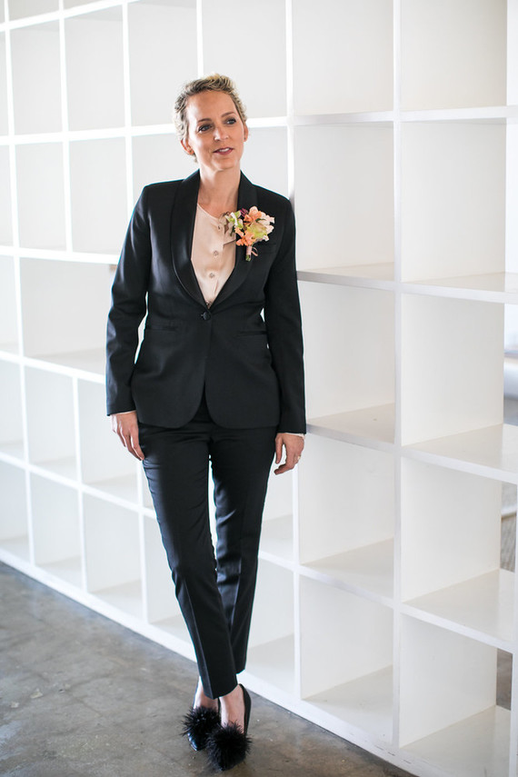 Female tuxedo